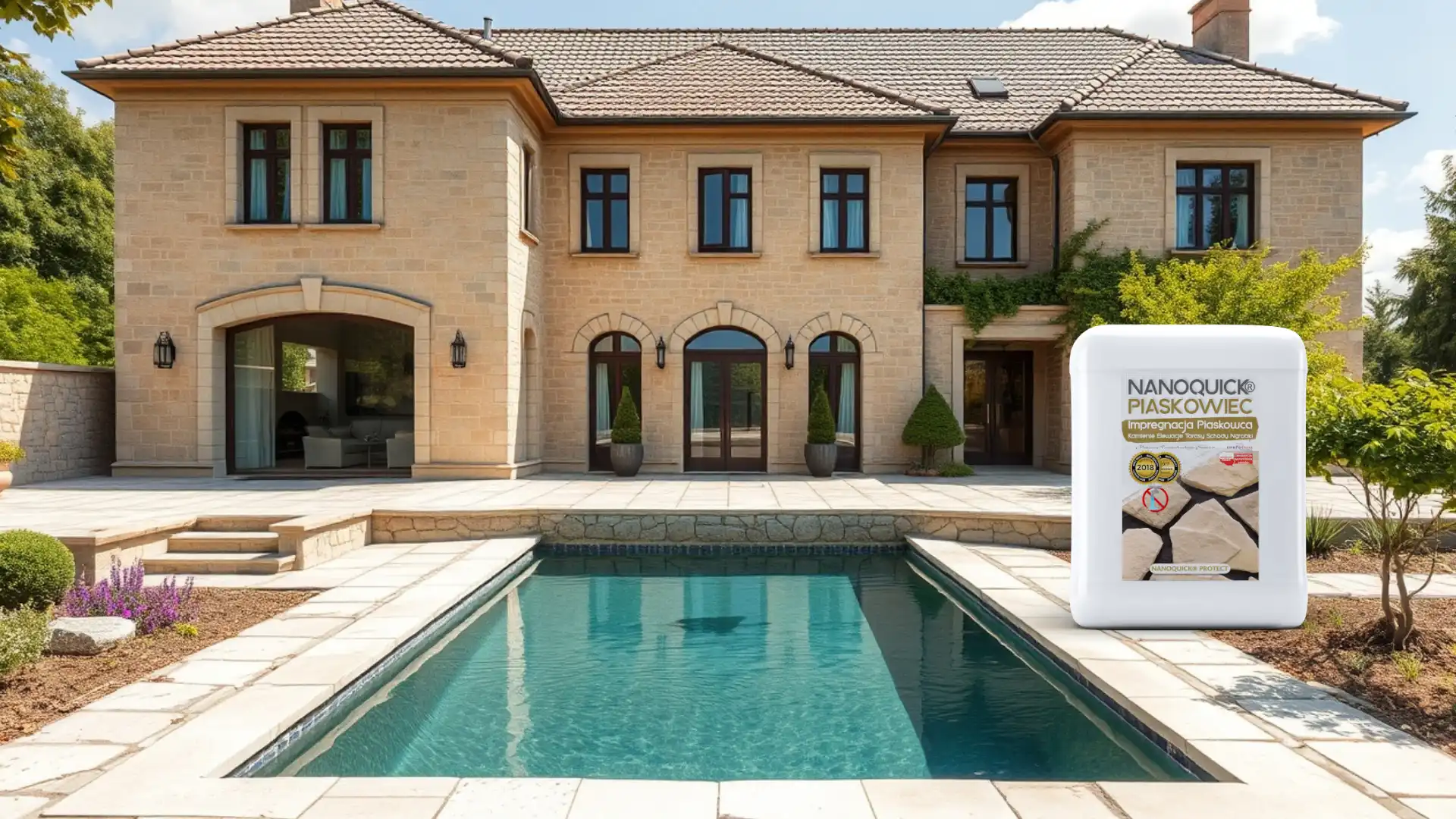 NANOQUICK Piaskowiec: Przewodnik po impregnowaniu i ochronie kamienia Cover