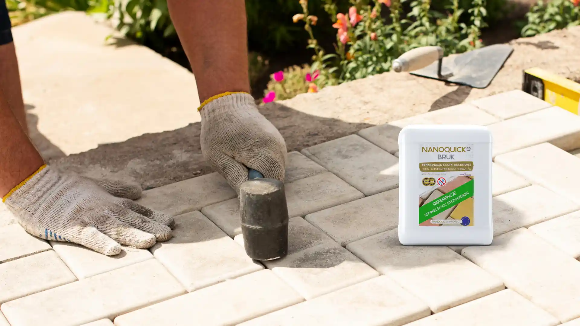 Urok NANOQUICK: Profesjonalny Impregnat Ochronny do Kostki Brukowej Cover
