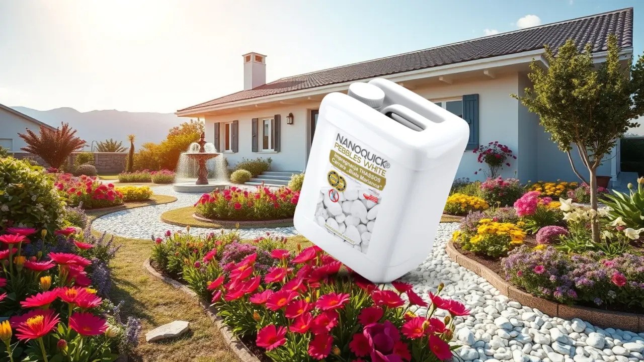 Otoczaki greckie i Thassos: Śnieżnobiałe kamienie do ogrodów Cover